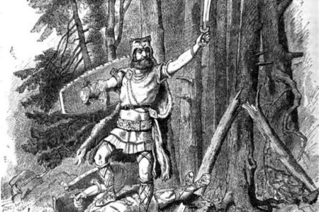 About the King who lied…